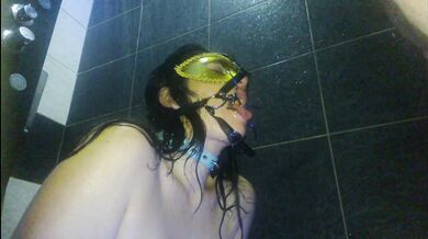 Piss Drinking and Extreme Sloppy Deepthroat! Hard Training for Slut!