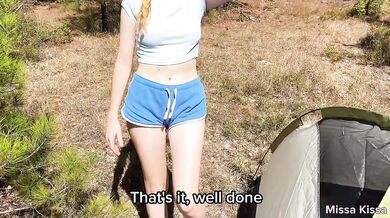 The best sex in a tent in nature with a friend from school