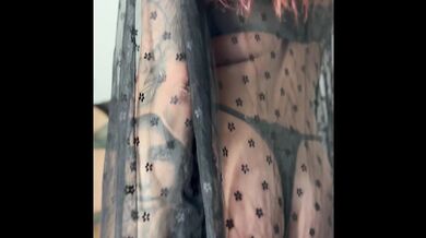 Couple fucks in front of the mirror