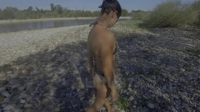 [MMF - 1/3] We met a stranger next to the river and he fucked me with my husband