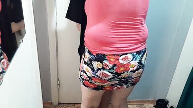 My neighbor pressed me hard against the wall and fucked me hard - IkaSmokS