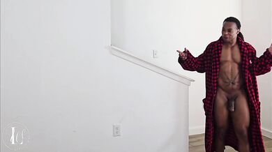 Alex Blair delivers a hot package to Lyric Sky and Dreads Way- Interracial BBC Threesome