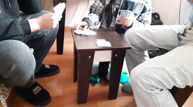 The first person to win at cards gets their pussy licked first (take turns with cunnilingus) - Lesbian_illusion