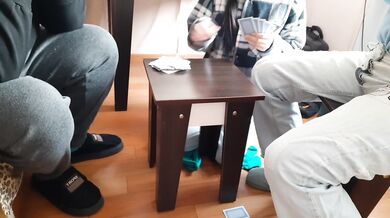 The first person to win at cards gets their pussy licked first (take turns with cunnilingus) - Lesbian_illusion