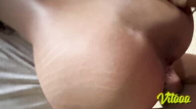 My girlfriend likes to have sex doggy style and feel my semen in her ass