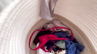 Caught you snooping in my panty drawer