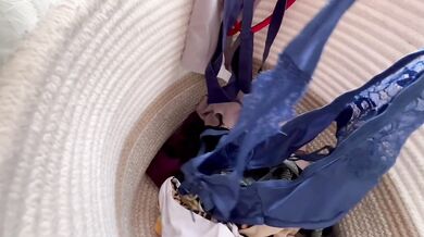 Caught you snooping in my panty drawer