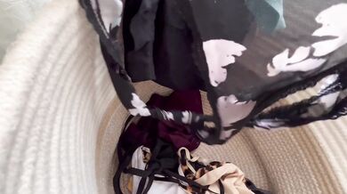 Caught you snooping in my panty drawer