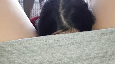 Risky quickie sex in front of our housekeeper - Lesbian_illusion