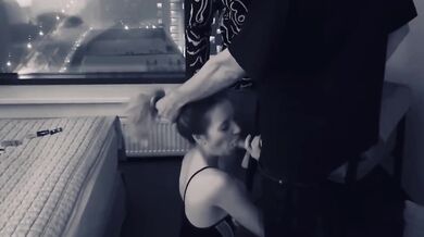 Hotel maid fucked at the party by two guys! MMF, anal, double blowjob, squirt, dirty talks
