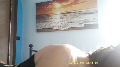 Hairy mature fucks friend and blows husband