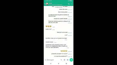 WhatsApp Conversation - Dirty Talking Friends