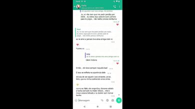 WhatsApp Conversation - Dirty Talking Friends