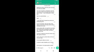 WhatsApp Conversation - Dirty Talking Friends