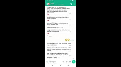 WhatsApp Conversation - Dirty Talking Friends