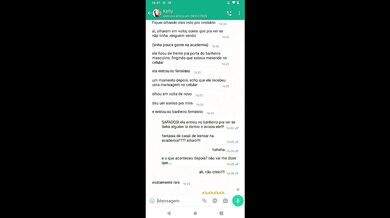 WhatsApp Conversation - Dirty Talking Friends
