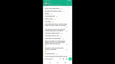 WhatsApp Conversation - Dirty Talking Friends