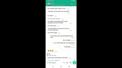 WhatsApp Conversation - Dirty Talking Friends