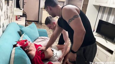 I found a whore and fucked her with a friend