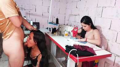 Seamstresses assess more than just the client's measurements
