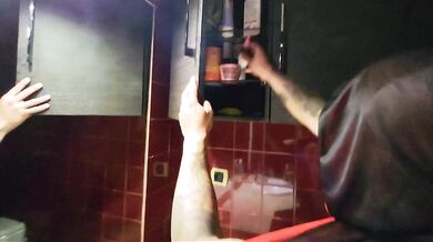 Mysterious masked man clones me and the antidote is his cock. Threesome sex