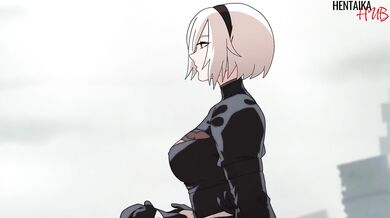 Hentai 2B and Mitsuri kanroji perfect sex