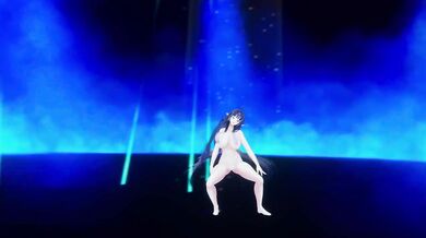 One Way Love MMD | Thicc Elf VTuber Strip Dance Until Naked