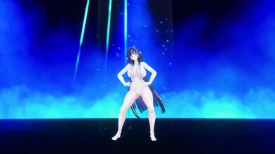 One Way Love MMD | Thicc Elf VTuber Strip Dance Until Naked