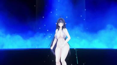 One Way Love MMD | Thicc Elf VTuber Strip Dance Until Naked