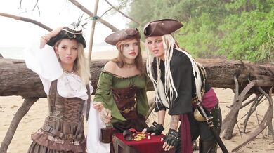 Two Pirate Girls In Search Of Golden Cocks