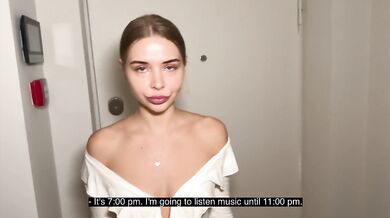 Real fuck with neighbor who asked me to turn off the music