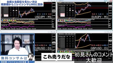 残念、ガチFXトレードです｜連勝が止まらない生配信切抜き（2024年10月9日）