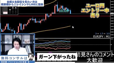 残念、ガチFXトレードです｜連勝が止まらない生配信切抜き（2024年10月9日）