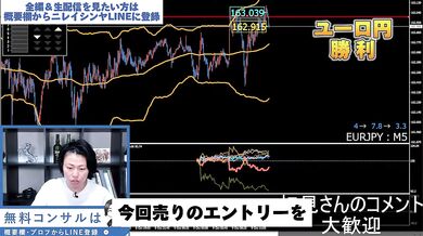 残念、ガチFXトレードです｜連勝が止まらない生配信切抜き（2024年10月9日）