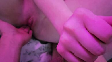 Cum-Covered Amateur Slut Moans Loudly as She’s Fingered and Fucked Deep