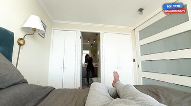 You're not going anywhere until I fuck you! Sweet sex before going out