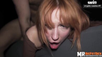Big Titty Red Head Likes It Rough
