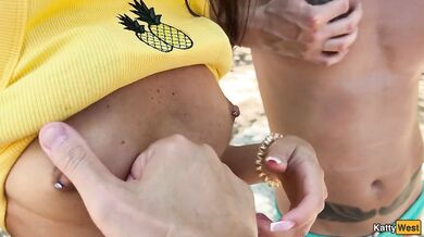 Public Pickup - Offered a guy a bisex threesome with his wife