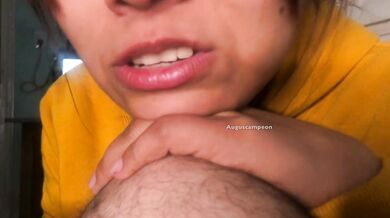 Reflective moment: she tells her thoughts but in the end I end up putting in her