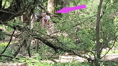 HUNTING GENTLYPERV date in the woods. Will I be able to find that BIG COCK and get filled with cum?
