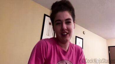 Step Sister Wants Step Brother To Jerk Off In Front Of Her - Larson Layne