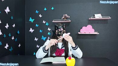A Japanese student and her curious distractions
