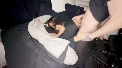He opens my tight ass to drain all the milk from his balls (Real First Anal)