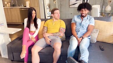 Straight Guy Seduced by Horny Girl & Her Big Dick Friend - 3some with DVP - Youlovemads, Tony Genius