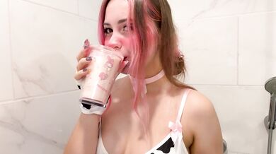 Sweet mommy will feed you milk