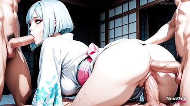 Curvy kimono | Full movie with sound FX [AI-generated]
