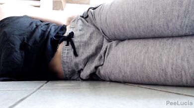 PEEGASM ! AFTER HOLDING 1 HOUR I finally relaxed and peeing completely LISTEN ME intimate