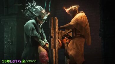 Jane, Oni and Wraith in a juicy Threesome! (Dead by Daylight)