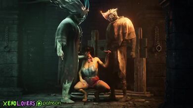 Jane, Oni and Wraith in a juicy Threesome! (Dead by Daylight)