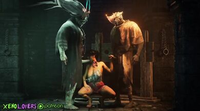 Jane, Oni and Wraith in a juicy Threesome! (Dead by Daylight)
